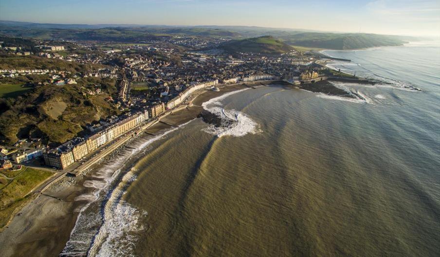 Spacious Luxury Escape With Sea Views And Pet Friendly At Clarach Bay Aberystwyth Extérieur photo