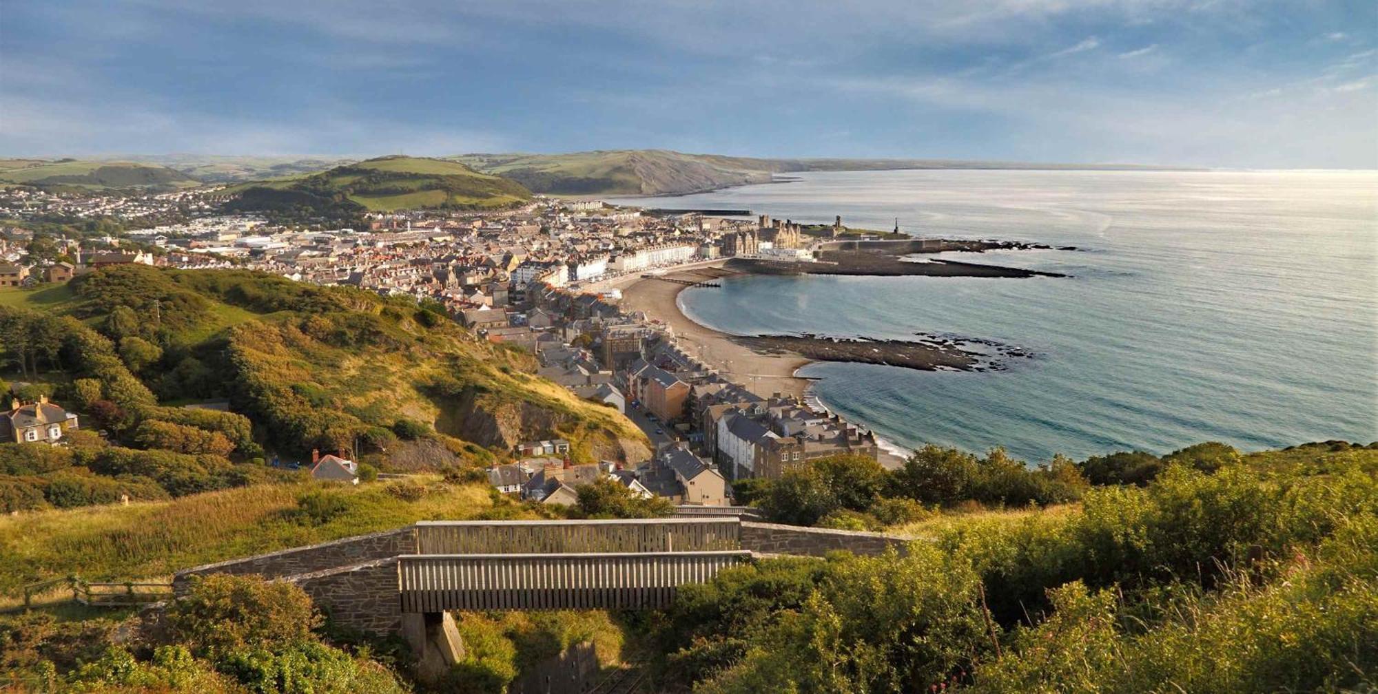 Spacious Luxury Escape With Sea Views And Pet Friendly At Clarach Bay Aberystwyth Extérieur photo
